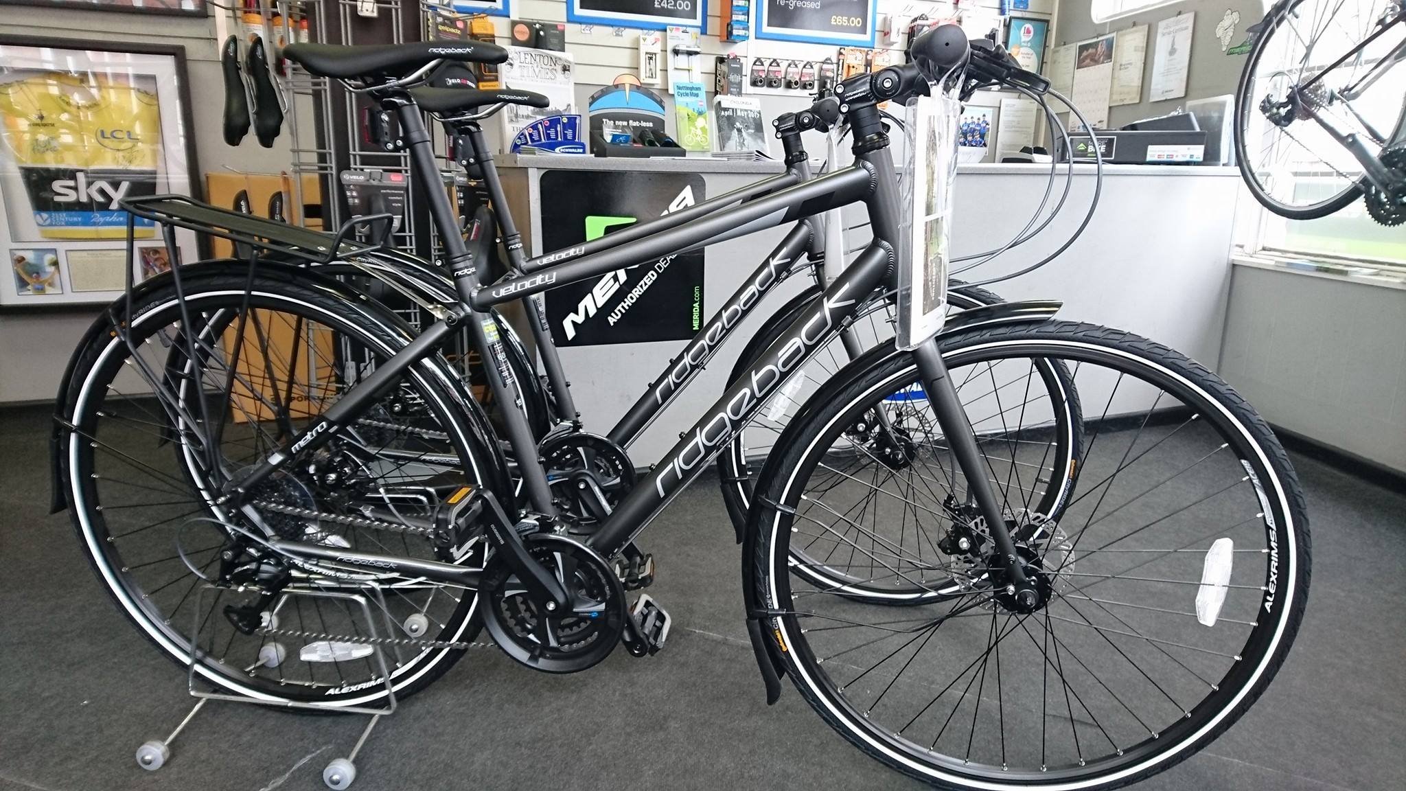 Some Ridgeback bikes